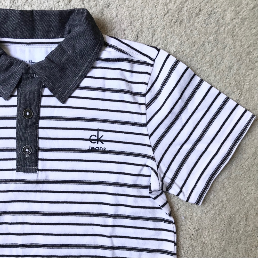 🎉HP🤗 Calvin Klein Jeans Boys’ Polo Shirt